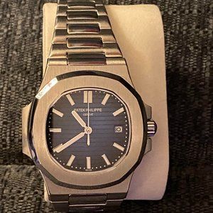 Patek Philippe Homage (replica) Automatic Watch with Beautiful Blue Face.